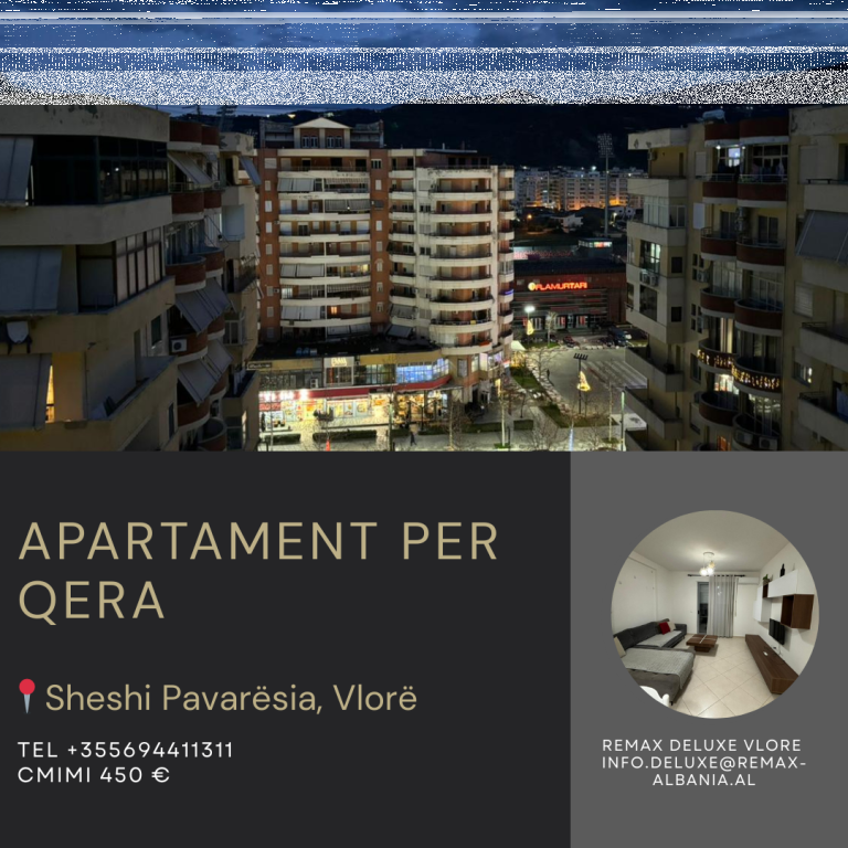 Apartament 2+1+2 për Qera