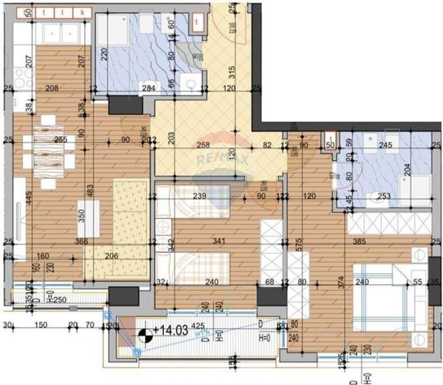 APARTAMENT 2+1+2 NE SHITJE.