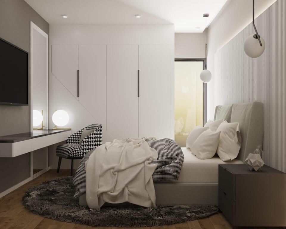 1+1,completamente arredato complesso square 21, prezzo 750 mila lek