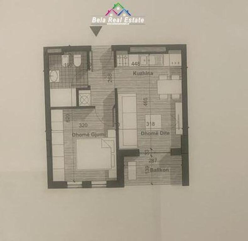 Apartament per shitje 1+1 Tek Univers City (ID B110263) Tirane