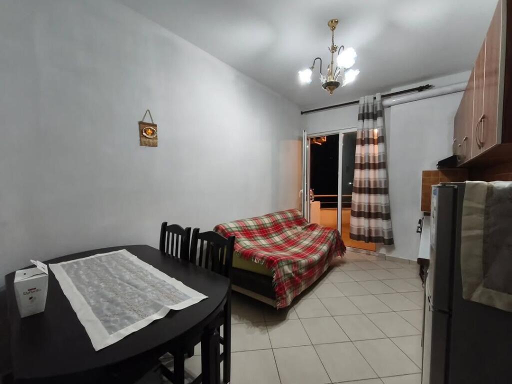 Apartment 1+1 (Living room with Kitchen + 1 Bedroom). * Area: Fresku, Tirana.