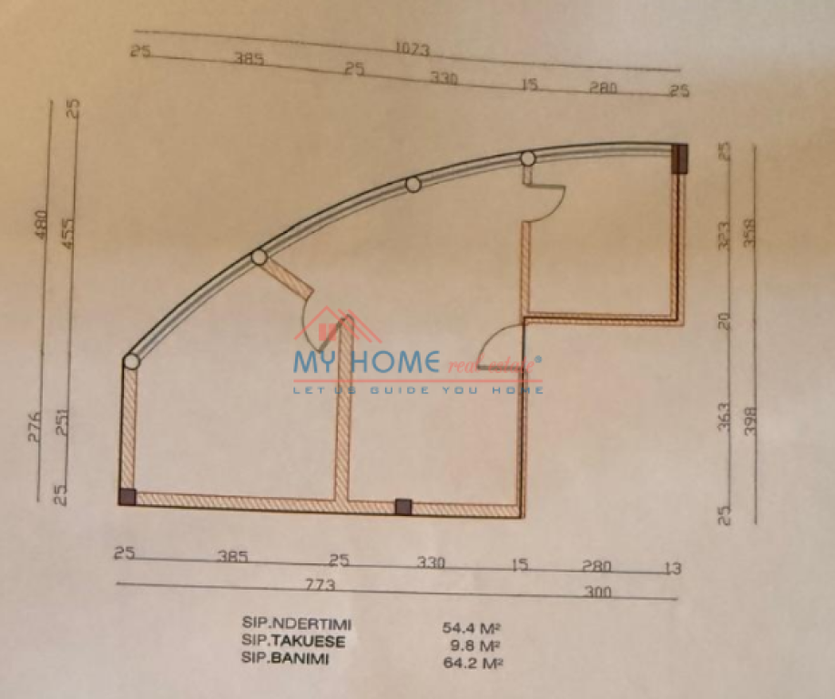 Apartment 1+1 for Sale Fresk Tirana