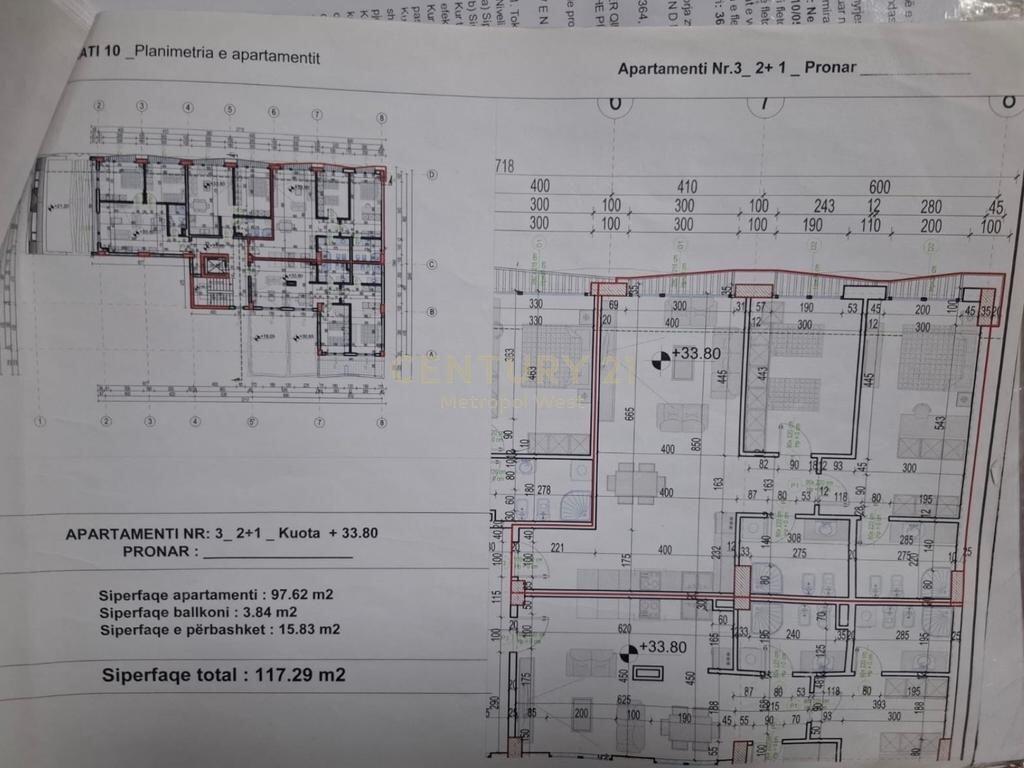 Apartament 2+1+2 me Qira, Farmacia 10
