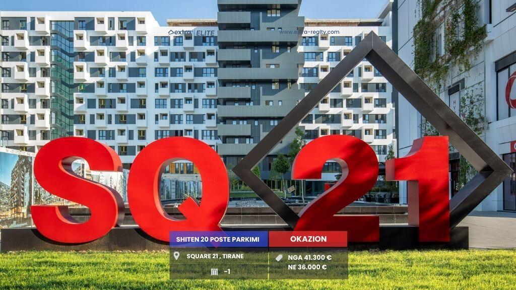 🏢 OPPORTUNITY IN SQUARE 21 – TIRANA 🔥