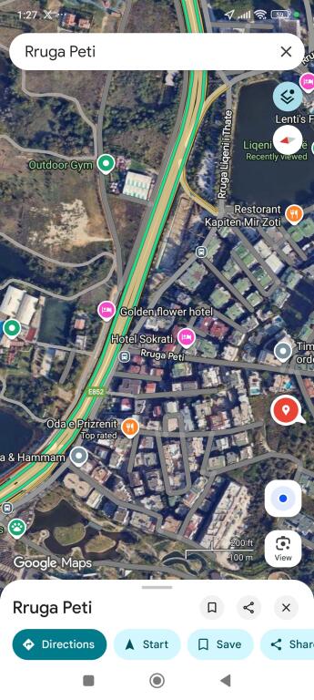 Apartament Modern 2+1 Liqeni Thatë Rruga Peti