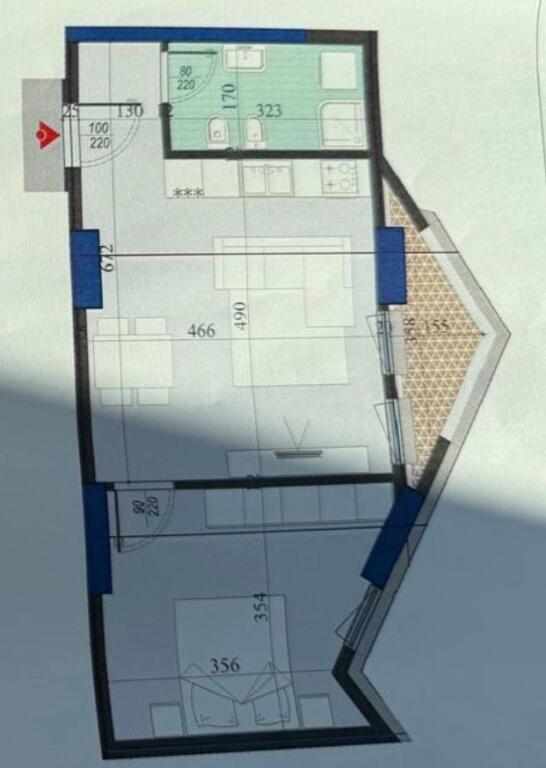 ✨Shitet Apartament 1+1 | 📍Colonnade Residence, Rruga Dritan Hoxha