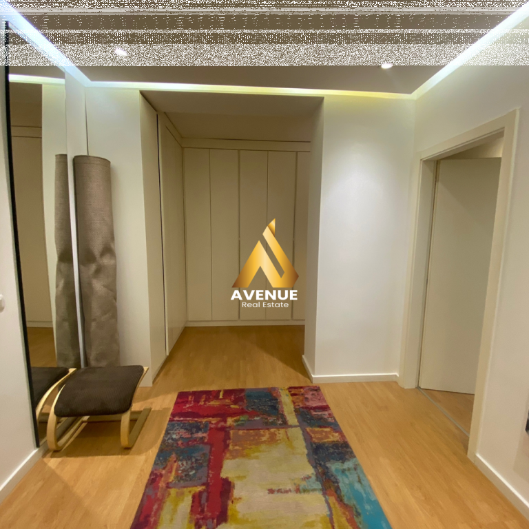 FOR RENT APARTMENT WITH VERANDA 2+1+2+ PARKING SPACE, NEAR KRISTAL CENTER, TIRANA