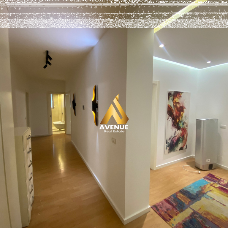 FOR RENT APARTMENT WITH VERANDA 2+1+2+ PARKING SPACE, NEAR KRISTAL CENTER, TIRANA