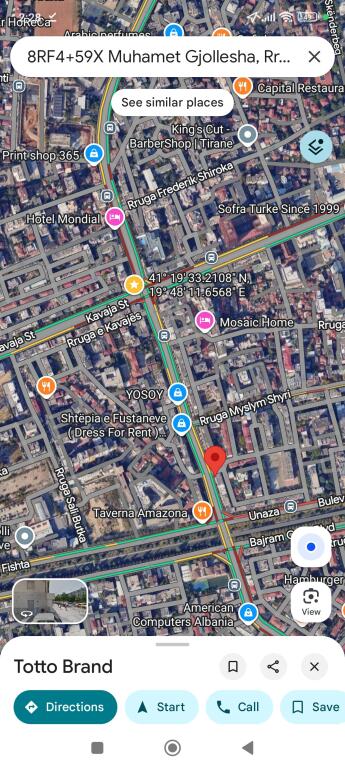 Apartament 1+1 Muahmet Gjollesha