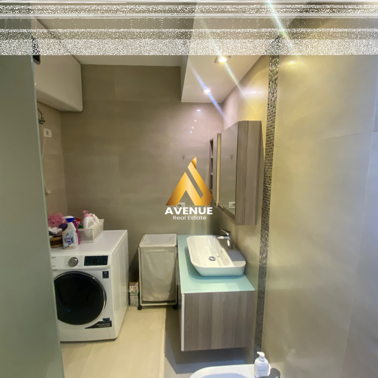 FOR RENT APARTMENT WITH VERANDA 2+1+2+ PARKING SPACE, NEAR KRISTAL CENTER, TIRANA