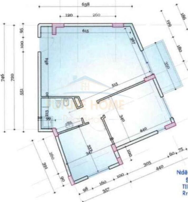 Shitet, Apartament 2+1 , Don Bosko, Tirane