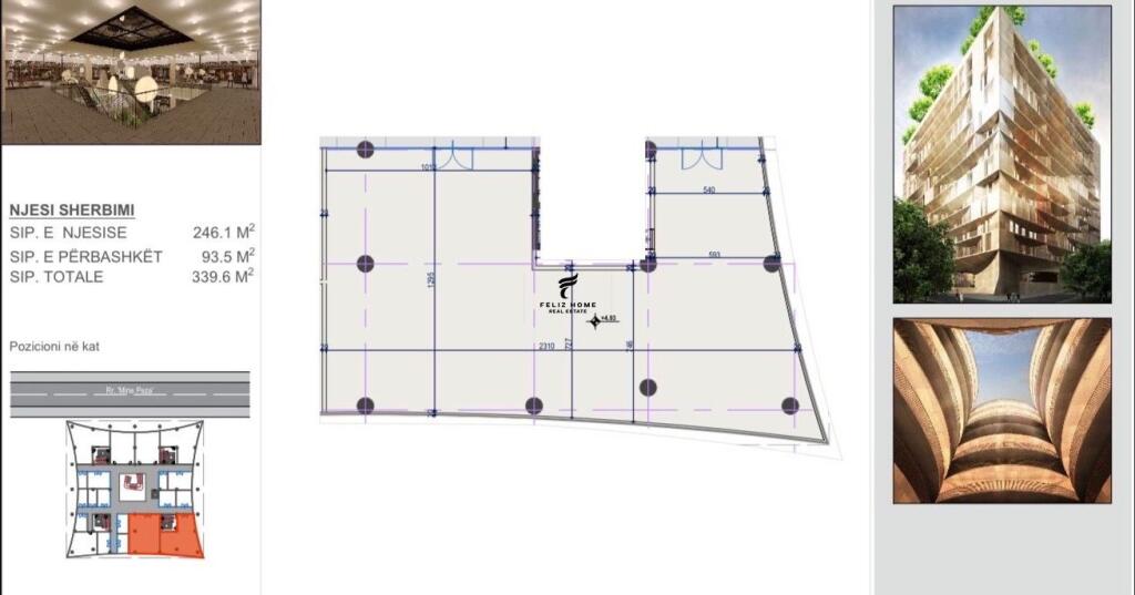 BUSINESS PREMISES FOR SALE 340 M2 MINE PEZA 1,020,000 EURO