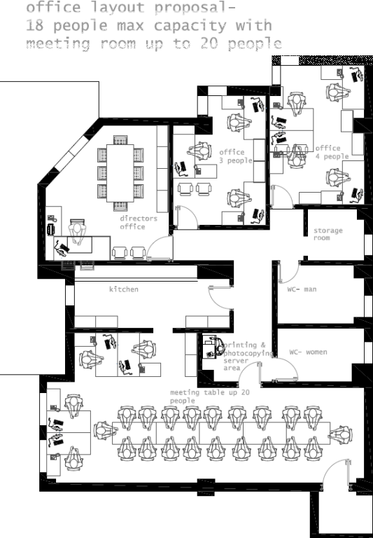 Apartment for RENT for Office near Toptani Center