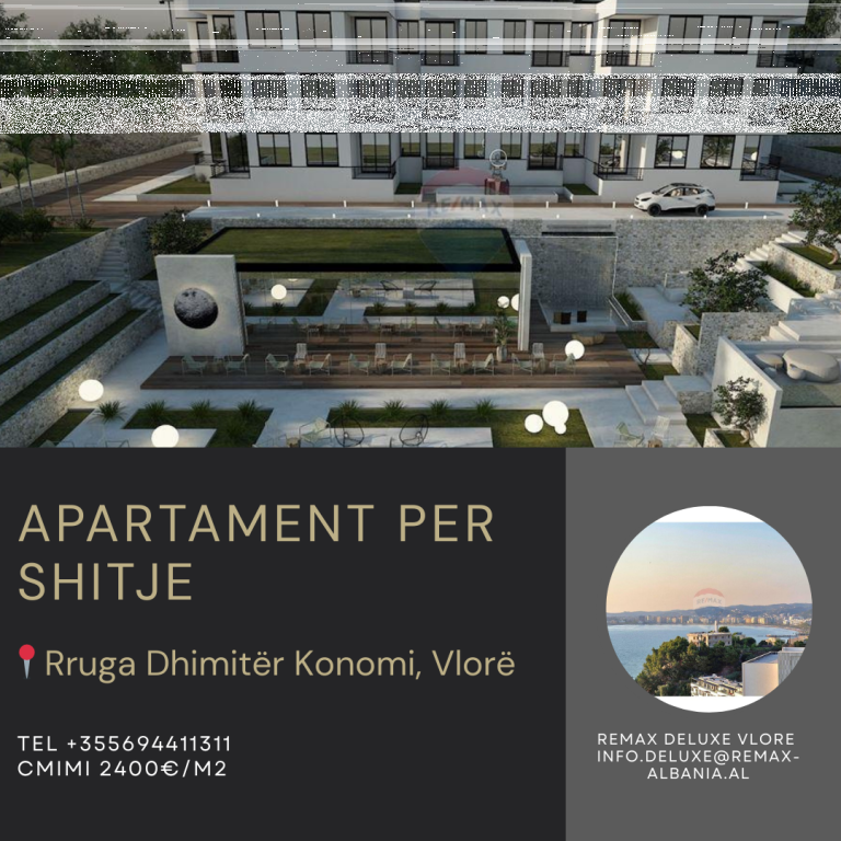  Apartament 2+1 për Shitje – Ujë i Ftohtë, Vlorë
