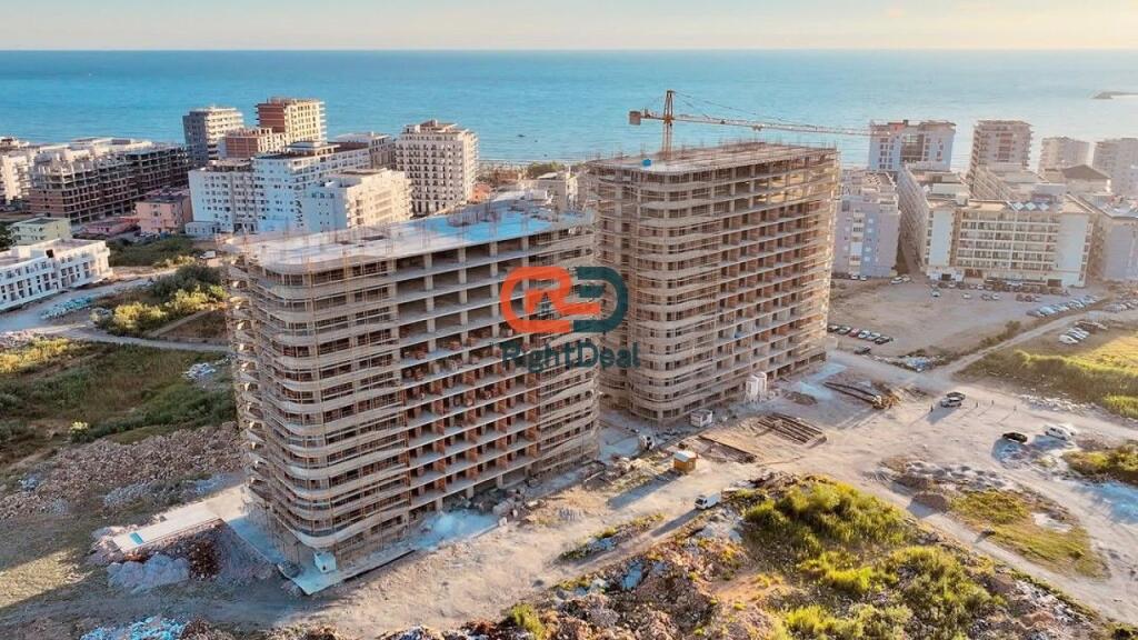 Okazion! Ne Shengjin, Tek "Prishtina Towers Residence" Shitet Apartament 1+1, 300m Nga Deti!!