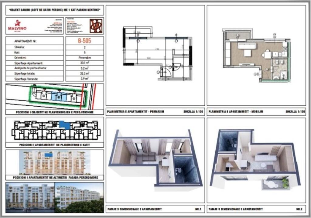 🏖️ GARSONERE për Shitje – Rezidenca e Re “La Mer”, Golem