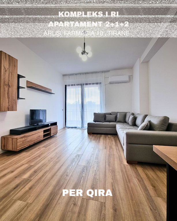 🏡 FOR RENT APARTMENT 2+1+2 ✨  📍 New complex, Arlis, pharmacy 10, Tirana