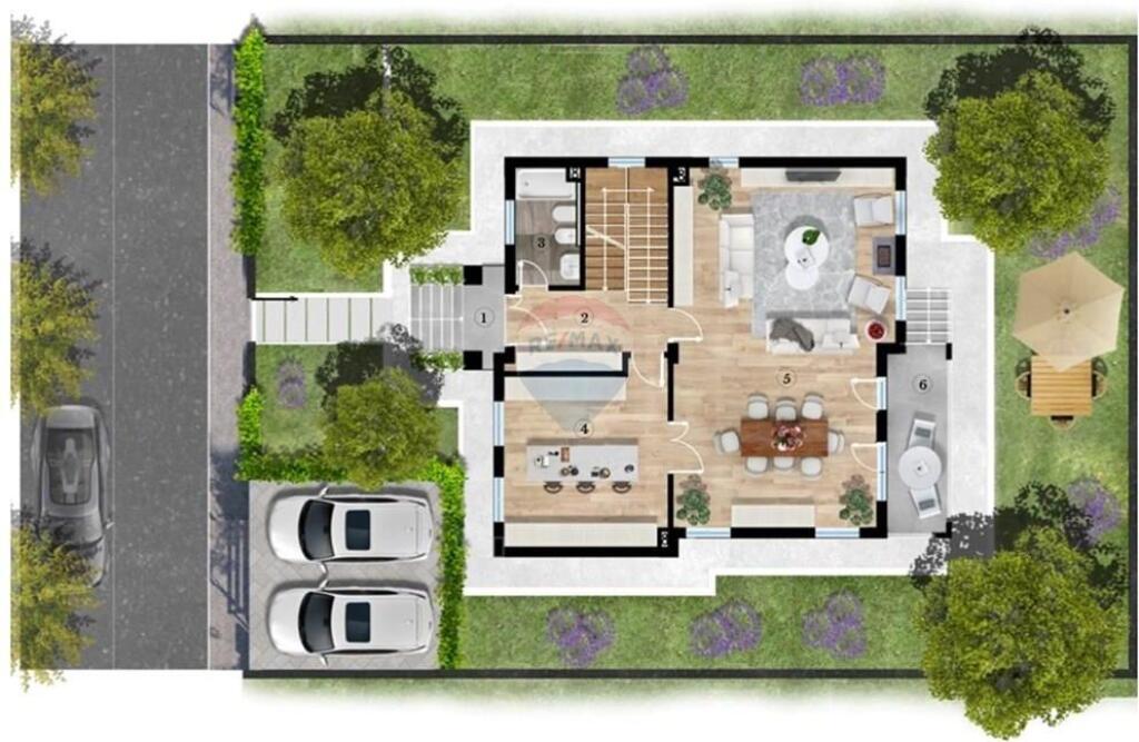 Shitet vile ne Rezidencen Montclair, Mjull-Bathore