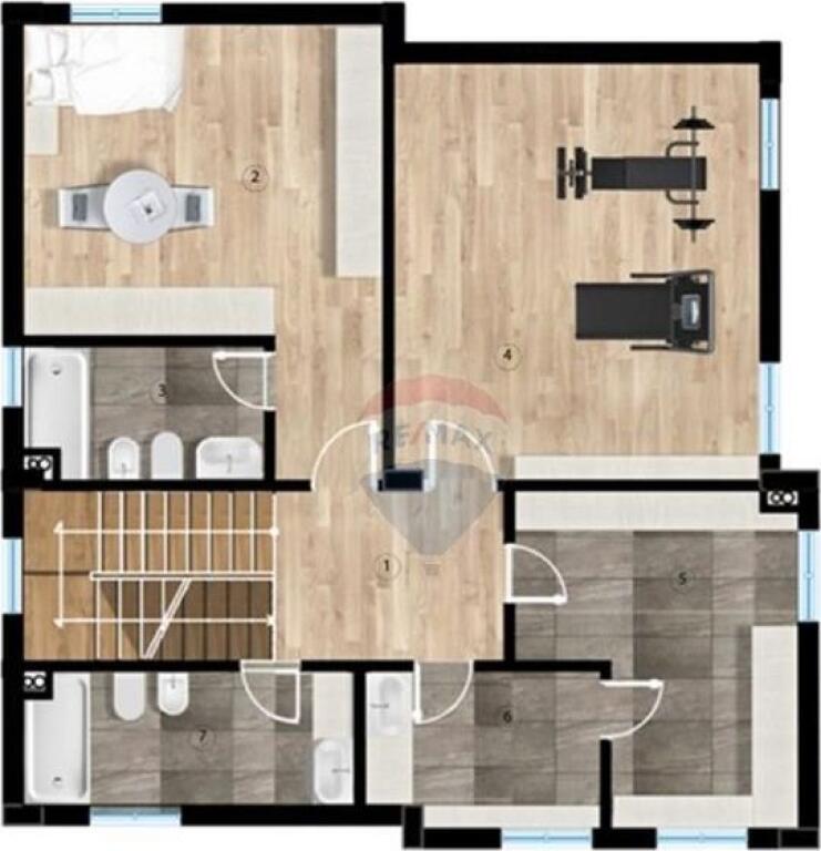 Shitet vile ne Rezidencen Montclair, Mjull-Bathore