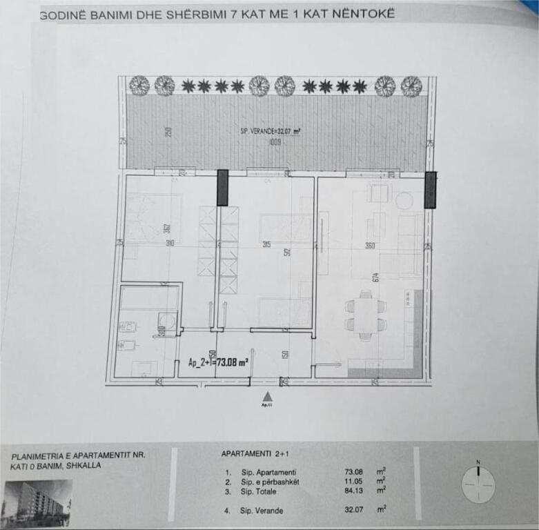 Apartamente 2+1 ne shitje ne fazen perfundimtare te ndertimit ne Paskuqan(ID 41212049)