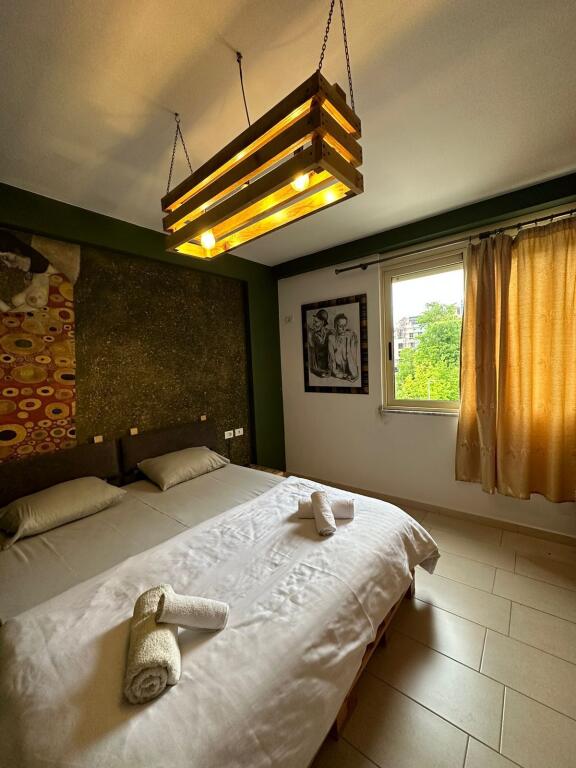 A few minutes away from the Zoo, Bilal Sina Street, a 1+1 furnished apartment is for rent, 55,000 Leke