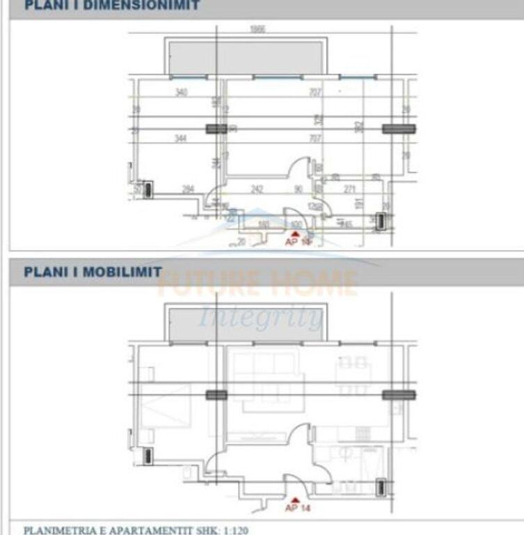 Shitet Apartament 1+1, Ish-Tregu Elektrik, Tirane.