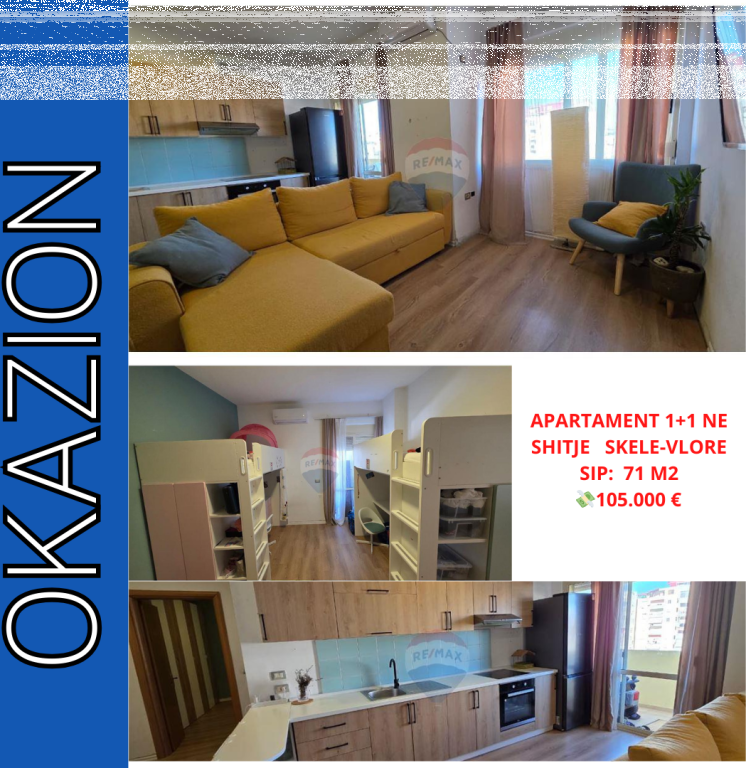 APPARTAMENTO 1+1 IN VENDITA