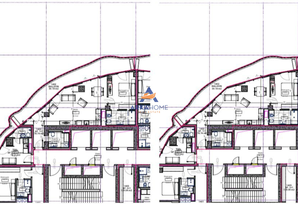 SHITET APARTAMENT 1+1+BALLKON "TIRANA’S ROCK,RRUGA E DIBRES" 609,529 EURO