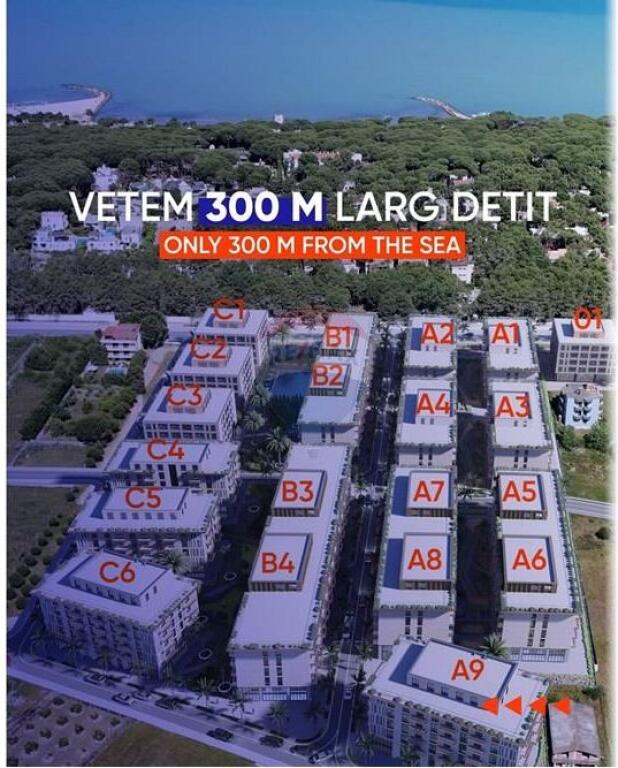 SHITET APARTAMENT 1+1 – PALM PARADISE RESIDENCE