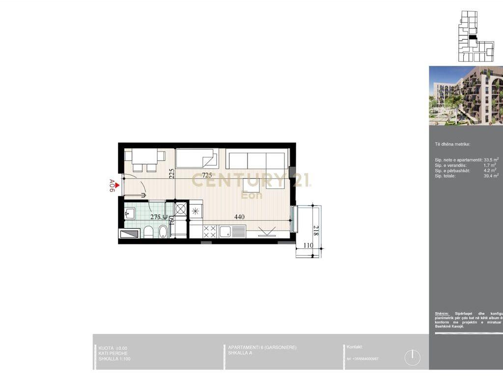 FILLUAN SHITJET TEK RESIDENCA "PERLA E BREGUT" NE GOLEM ! 43,340 €