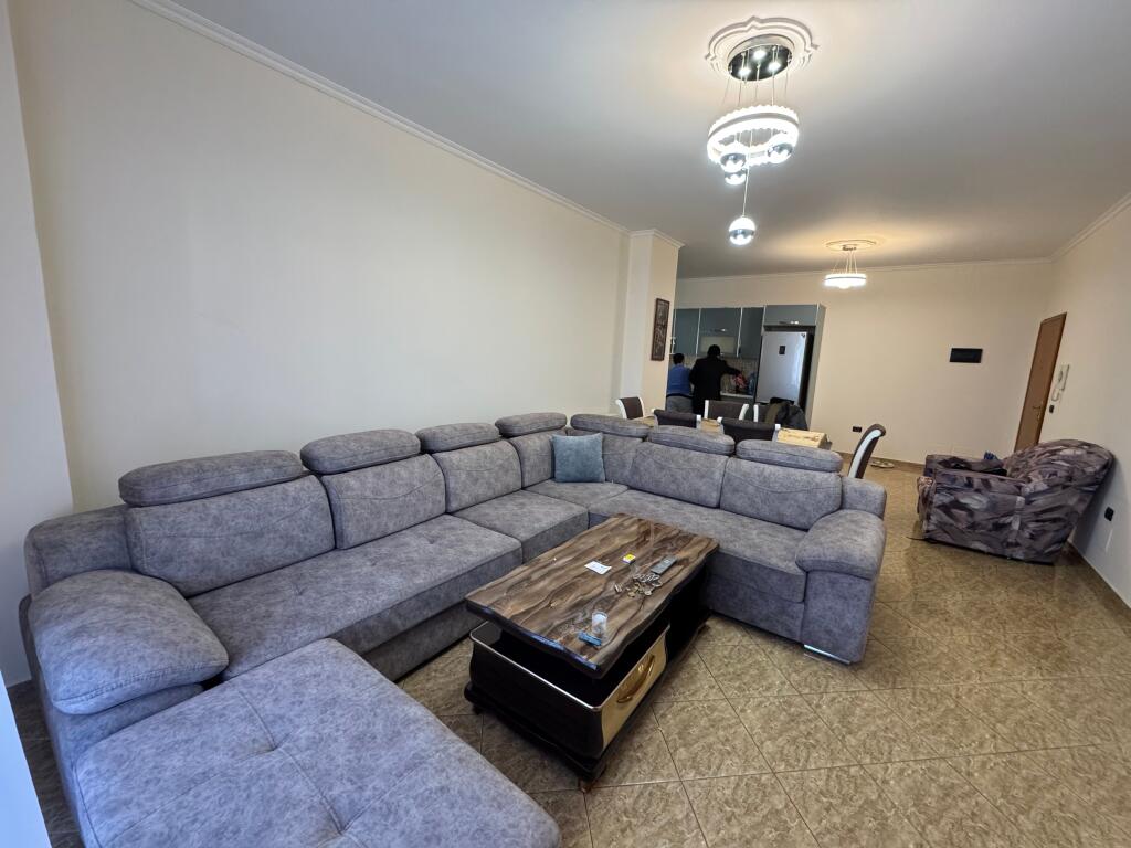 Rent apartment 2+1  4th floor building with elevator  Furnished  Price 60,000 lek  Near Nela 6, Yzberisht