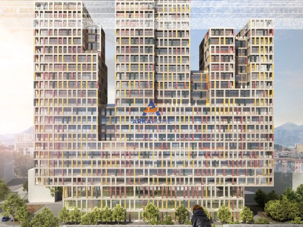 SHITET APARTAMNT 2+1+BALLKON "MANHATTAN RESIDENCE, ZOGU I ZI" 183.700 EURO