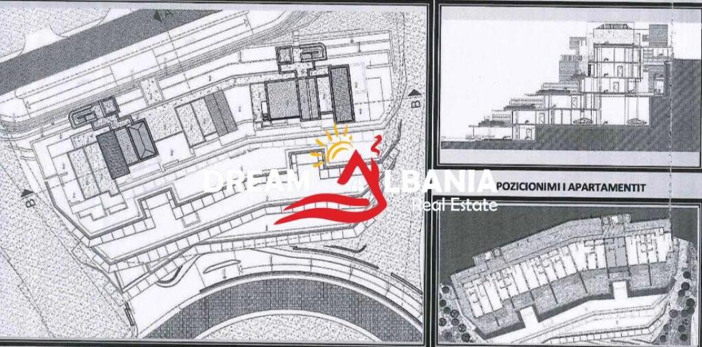 SHITET Apartament 1+1+Verand+Parkim ne Green Coast, Palase, Himare (ID 41111507)