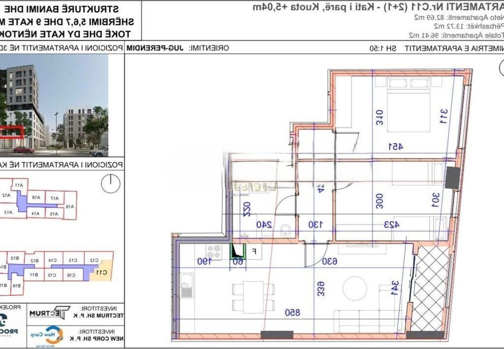 RR.JORDAN MISJA, JAPIM ME QIRA APARTAMENT 2+1 650 € /Muaj
