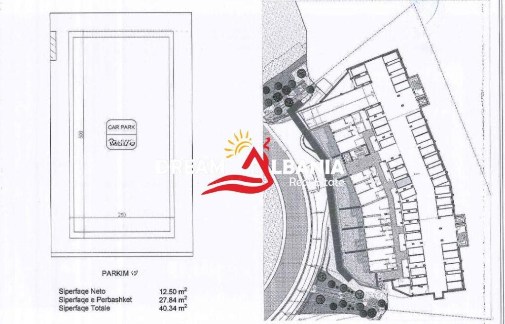 SHITET Apartament 1+1+Verand+Parkim ne Green Coast, Palase, Himare (ID 41111507)