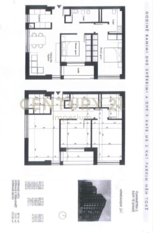 APARTAMENT 2+1+2 PER SHITJE TEK SIRI KODRA