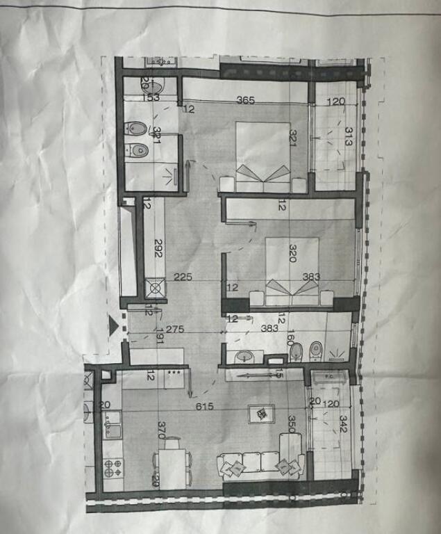 Shitet Apartament 2+1+2 Bulevardi i ri