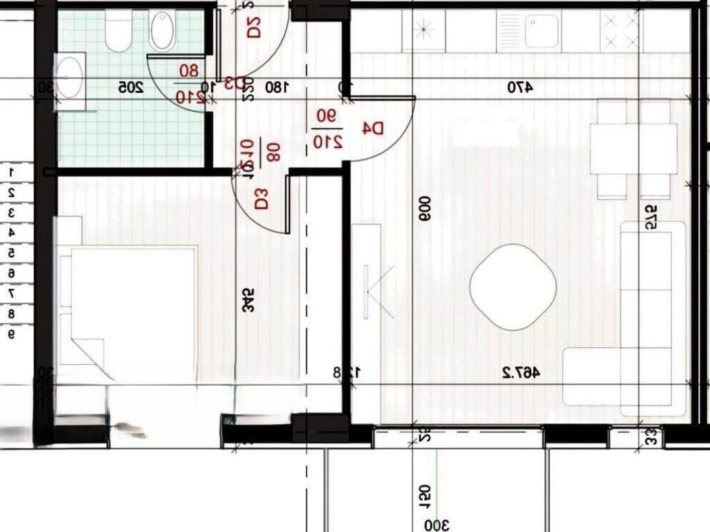 SHESIM APARTAMENT 1+1 TEK ISH FUSHA E AVIACIONIT 95000 €