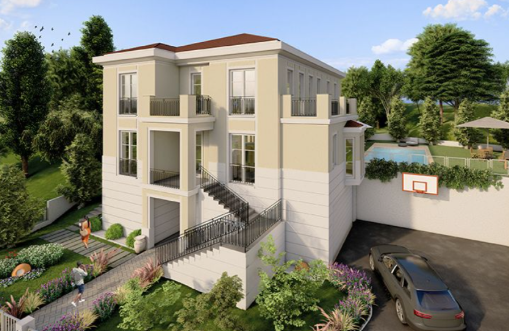 🏡 Vilë 3-Katëshe për Shitje – Collina Verde, pranë TEG