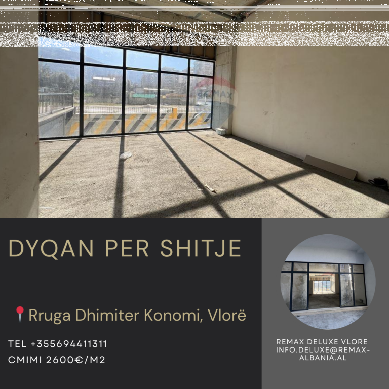  DYQAN NË SHITJE – LUNGOMARE, VLORË (VIJA E DYTË)