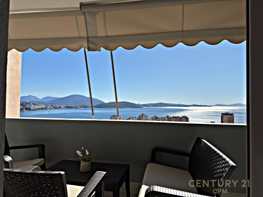 Luxury apartment 3+1+3 with sea view for sale in Saranda