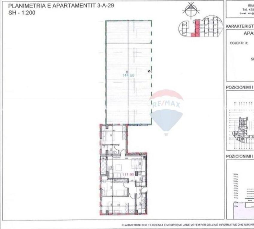 Shitet apartament 3+1 tek Zgjerimi Kodra e Diellit (530191075-17)