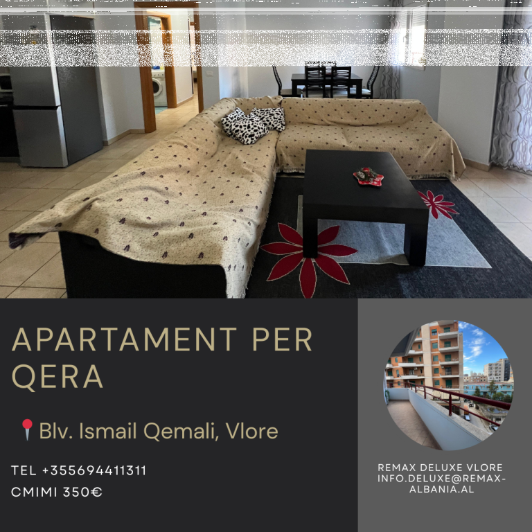 APARTAMENT 2+1 ME QERA