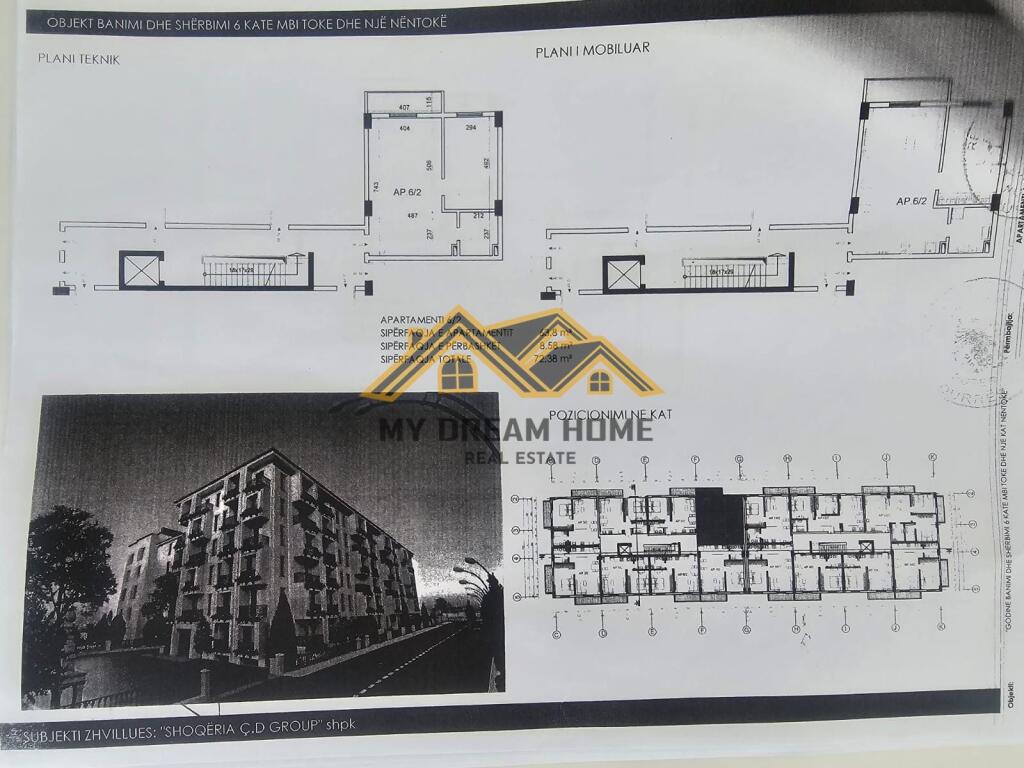 Golem, Durrës, Appartamento 1+1 in Vendita nuova costruzione 2025