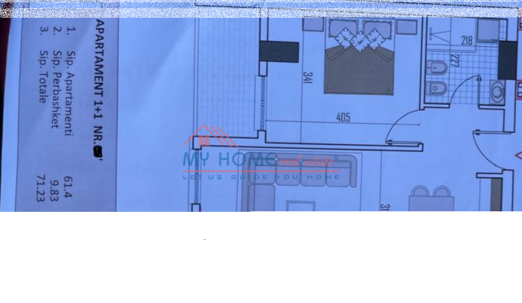 Apartment 1+1 for Sale at Monark Residence in Paskuqan