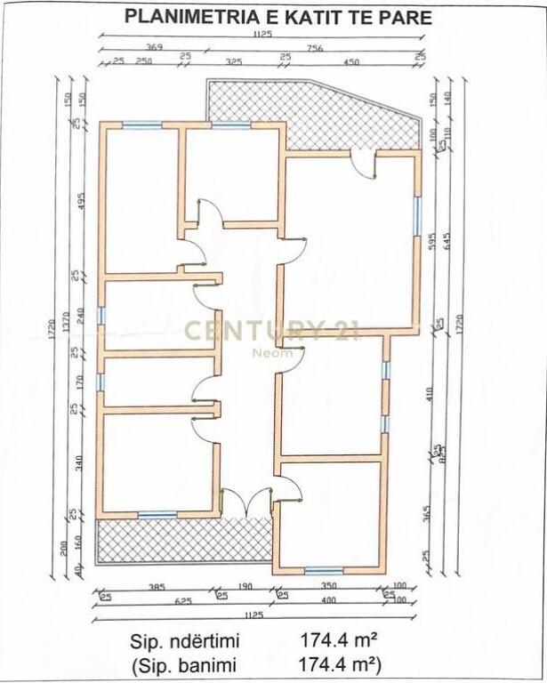 VILË PËR SHITJE - 526m² TEK FUSHA SPORTIT, LAPRAKË