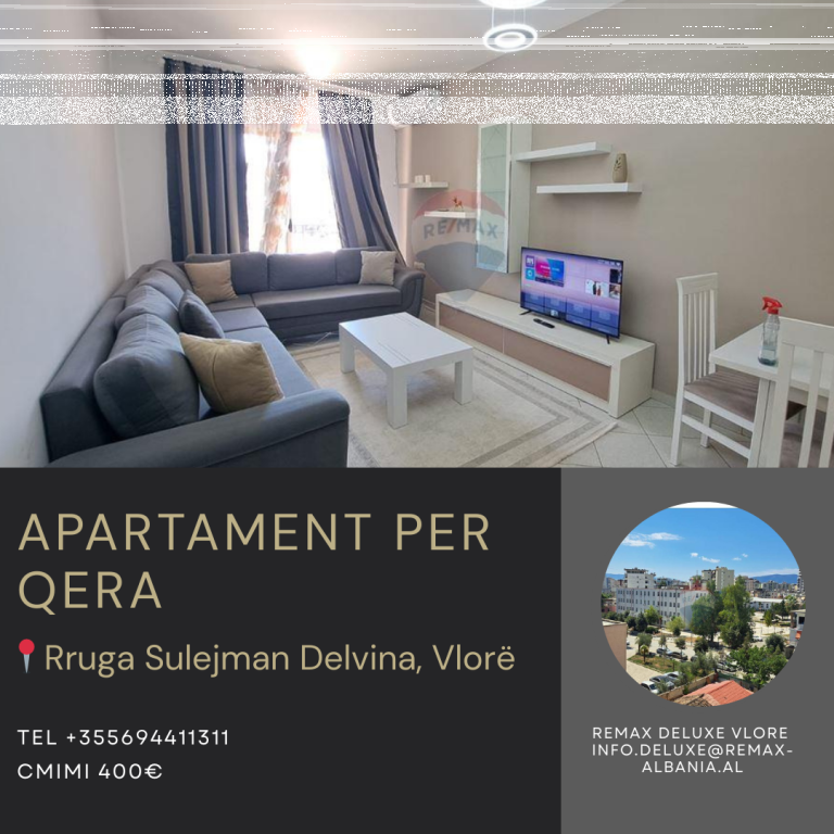 APARTAMENT 2+1 ME QERA