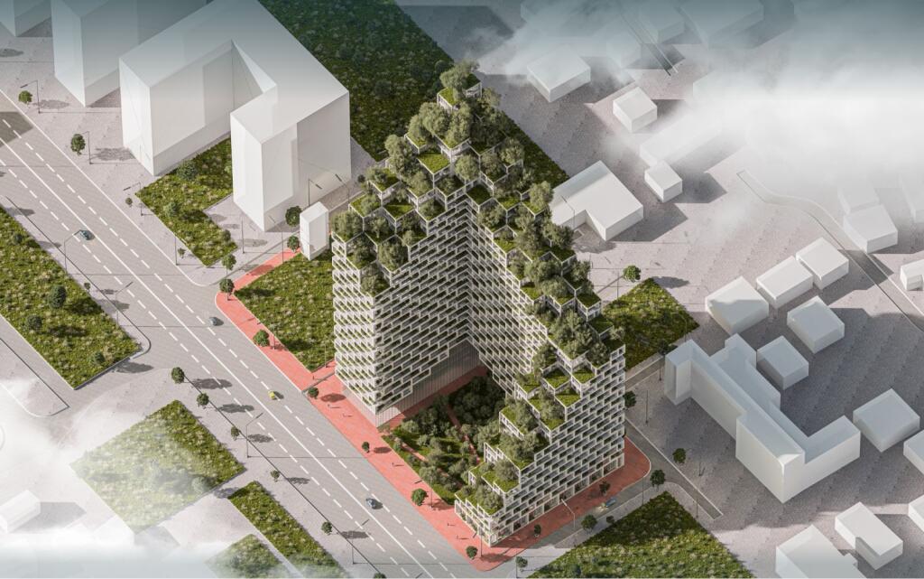 Shitet Apartament 1+1  Rezidenca Lion Park 2, pranë Zogut të Zi