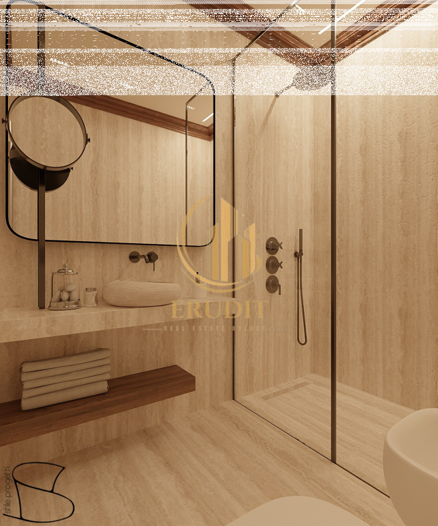 SHITET PENTHOUSE LUKSOZ 2+1 + 2 TUALETE  UJË I FTOHTË  ME VERANDË TË MADHE