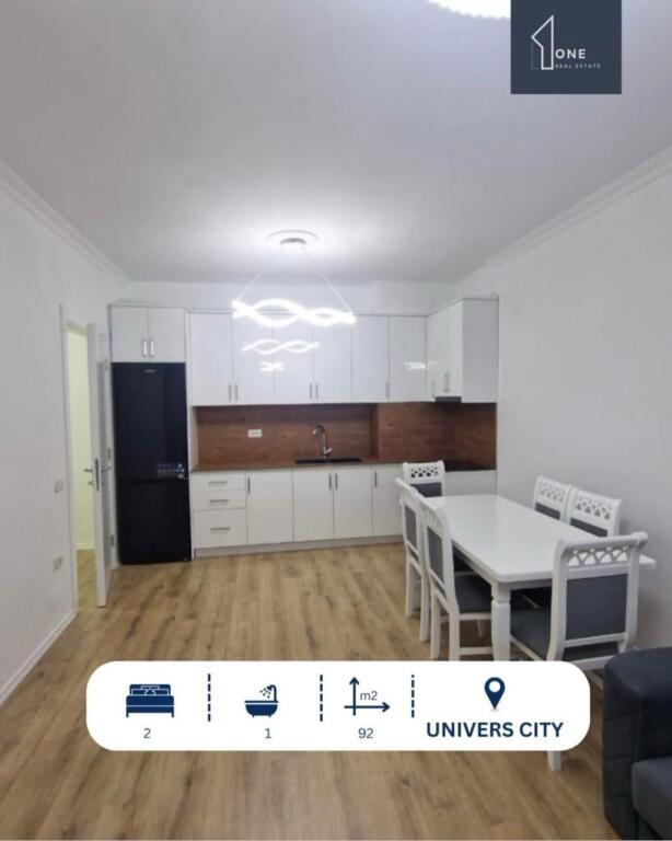 APARTAMENT 2+1 ME QERA, UNIVERS CITY